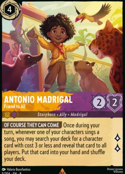 Antonio Madrigal, Friend to All - Reign of Jafar