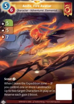 Aoife, Fire Avatar (U-3881) - Altered Unique whispers