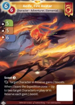Aoife, Fire Avatar (U-1142) - Altered Unique whispers