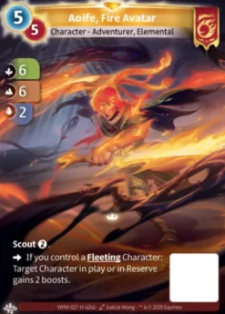 Aoife, Fire Avatar (U-4241) - Altered Unique whispers