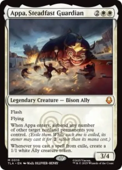 Appa, Steadfast Guardian (foil) - Avatar: The Last Airbender