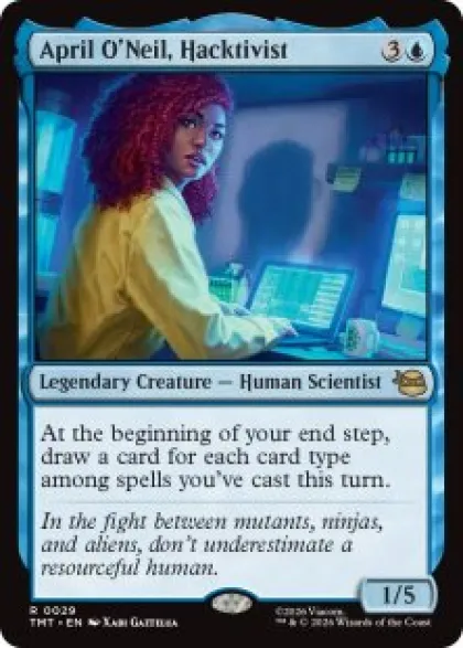 April O'Neil, Hacktivist - Teenage Mutant Ninja Turtles