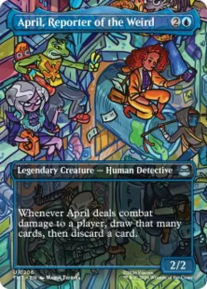 April, Reporter of the Weird (borderless) - Teenage Mutant Ninja Turtles Varianten