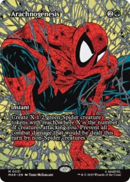 Arachnogenesis (#31) (foil) (borderless) - Marvel