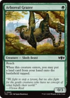 Arboreal Grazer - Tarkir: Dragonstorm Commander