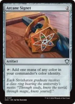 Arcane Signet - Secrets of Strixhaven Commander