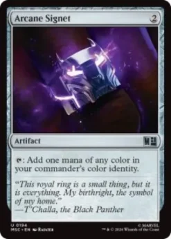 Arcane Signet (#194) (surge foil) - Marvel Super Heroes Commander