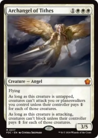 Archangel of Tithes - Foundations Commander Decks