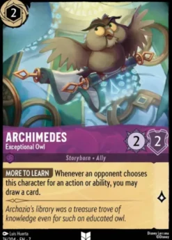 Archimedes, Exceptional Owl - Archazia's island