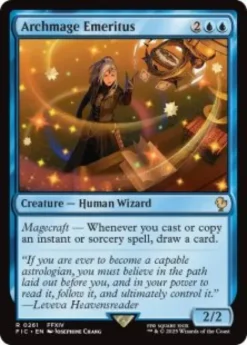 Archmage Emeritus (surge foil) - Final Fantasy Commander