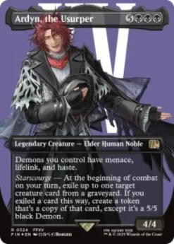 Ardyn, the Usurper (#524) (surge foil) (borderless) - Final Fantasy Varianten