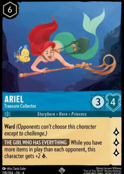 Ariel, Treasure Collector (foil) - Ursula's Return