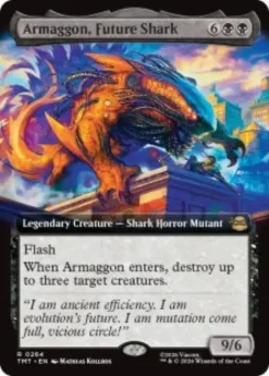 Armaggon, Future Shark (foil) (extended art) - Teenage Mutant Ninja Turtles Varianten