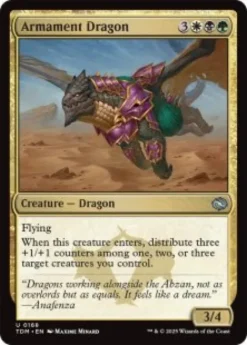Armament Dragon (foil) - Tarkir: Dragonstorm