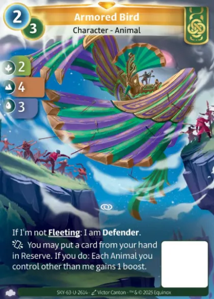 Armored Bird (U-2614) - skybound unique