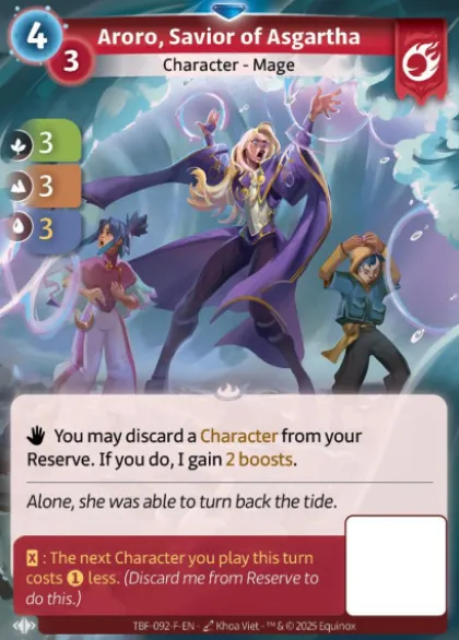 Aroro, Savior of Asgartha (F) (1) (Khoa Viet) - Altered Trial by Frost
