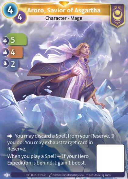 Aroro, Savior of Asgartha (U-15671) - Altered Trial by Frost