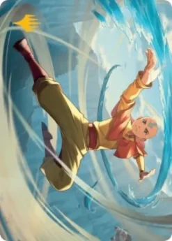 Art Card 20: Aang, Swift Savior - Avatar: The Last Airbender Art Series