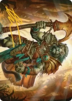 Art Card 28: Ajani, Outland Chaperone - Lorwyn Eclipsed Art Series