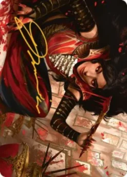 Art Card 22: Blood Artist (signed) - Innistrad Remastered Art Series