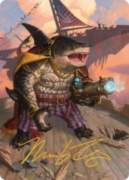 Art Card 04: Captain Howler, Sea Scourge - Aetherdrift Art Series