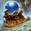 Art Card 04: Chaos Shrine's Black Crystal - Final Fantasy Commander