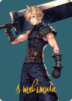 Art Card 50: Cloud, Ex-SOLDIER - Final Fantasy Art Series