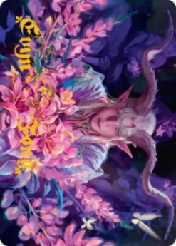 Art Card 14: Dawnhand Eulogist - Lorwyn Eclipsed Art Series