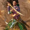 Art Card 02: Descendant of Storms (signed) - Tarkir: Dragonstorm Art Series