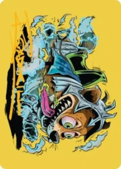 Art Card 50: District Mascot (signed) - Aetherdrift Art Series