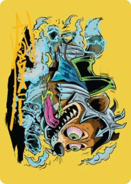 Art Card 50: District Mascot (signed) - Aetherdrift Art Series