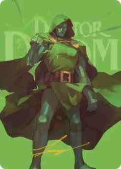Art Card 24: Doctor Doom (signed) - Marvel Super Heroes Art Series