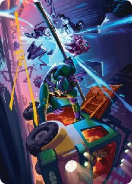 Art Card 47: Donatello, Rad Scientist - Teenage Mutant Ninja Turtles Art Series