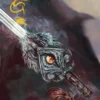 Art Card 40: Dragonfire Blade (signed) - Tarkir: Dragonstorm Art Series