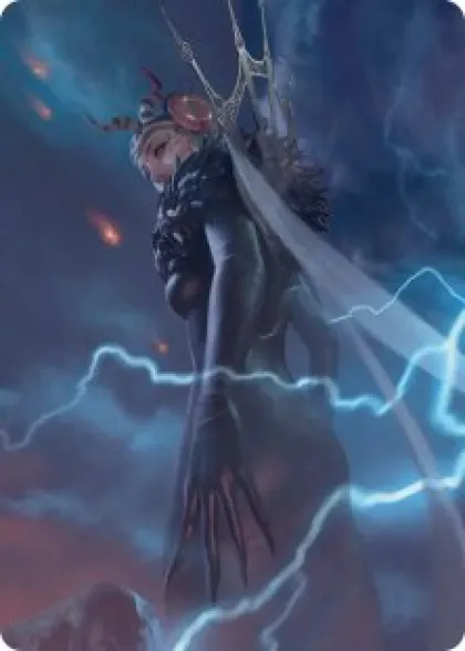 Art Card 07: Edea, Possessed Sorceress - Final Fantasy Commander