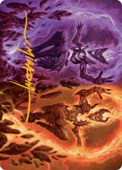 Art Card 52: Fire Covenant - Lorwyn Eclipsed Art Series