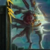 Art Card 02: Flickering Hound (signed) - Reality Fracture Art Series