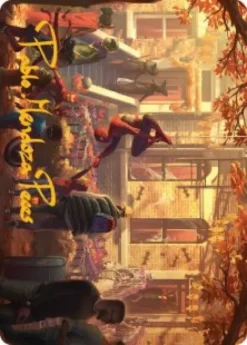 Art Card 02: Friendly Neighborhood (signed) - Marvel's Spider-Man Art Series