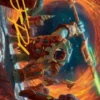Art Card 16: Frontline War-Rager - Edge of Eternities Art Series