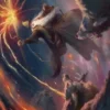 Art Card 46: Gandalf, Shadow's Foe (signed) - The Hobbit Art Series