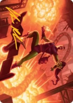 Art Card 27: Green Goblin, Revenant (signed) - Marvel's Spider-Man Art Series