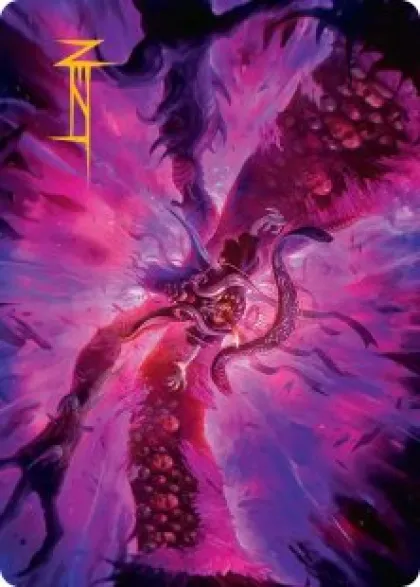 Art Card 12: Hades, Sorcerer of Eld (signed) - Final Fantasy Art Series