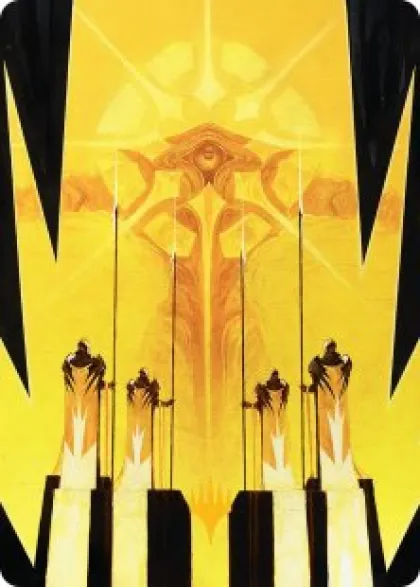 Art Card 04: Hardlight Containment (signed) - Edge of Eternities Art Series