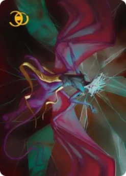 Art Card 42: Ingris Stingerquill (signed) - Reality Fracture Art Series
