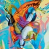 Art Card 38: Inspired Skypainter - Secrets of Strixhaven Art Series