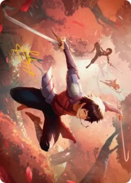 Art Card 22: Jet, Freedom Fighter - Avatar: The Last Airbender Art Series