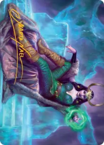 Art Card 33: Lady Loki, Agent of Chaos (signed) - Marvel Super Heroes Art Series