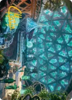 Art Card 36: Lattice Library - Secrets of Strixhaven Art Series