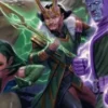 Art Card 12: Loki, God of Lies - Marvel Super Heroes Scene Box Art Series