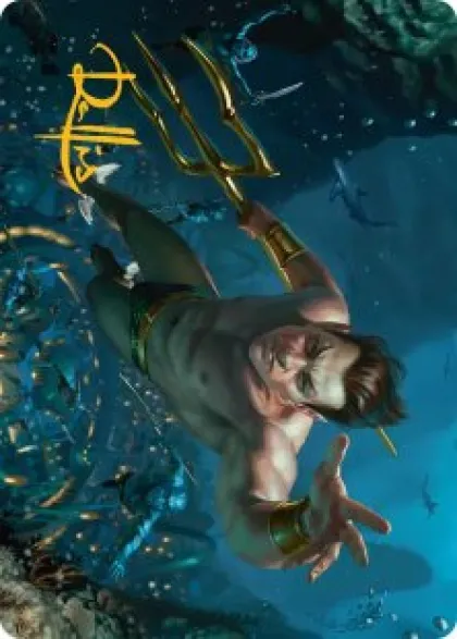 Art Card 06: Namor the Sub-Mariner - Marvel Super Heroes Art Series